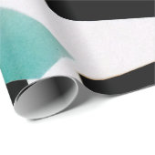 Cadeau Papier de recouvrement géométrique (Coin rond)