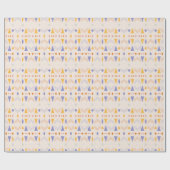 Cadeau Papier de recouvrement géométrique (Plat)