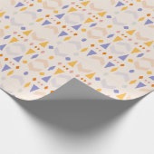 Cadeau Papier de recouvrement géométrique (Coin)