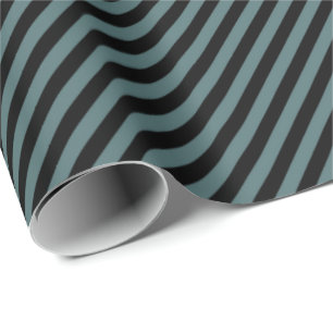 Cadeau Papier de recouvrement HAMbWG - Turquoise/noir tri