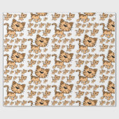 Cadeau Papier de recouvrement Kitten (Plat)