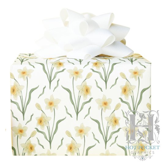 Cadeau Papier de recouvrement Narcissus