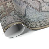 Cadeau Papier de recouvrement ou de découpage Unicorne (Coin rond)