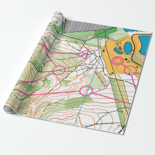 Cadeau Papier de recouvrement - Plan d'orientation