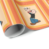 Cadeau Papier de recouvrement Popeye (Coin rond)