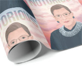 Cadeau Papier de recouvrement RBG notoire (Coin rond)