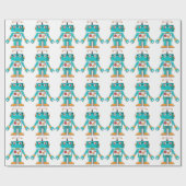 Cadeau Papier de recouvrement - Robo intelligent (Plat)