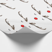 Cadeau Papier de recouvrement Rudolph (Coin)