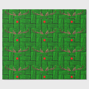 Cadeau Papier de recouvrement Rudolph 4