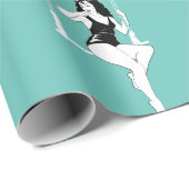 Cadeau Papier de recouvrement unique - Trapeze (Coin rond)