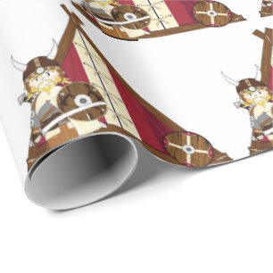 Cadeau Papier de recouvrement - Viking Warrior