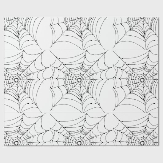 Cadeau Papier de recouvrement Web Spider (Plat)