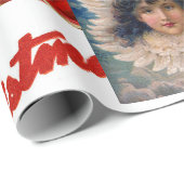 CADEAU PAPIER DE RÉCUPÉRATION DU COLLAGE D'ORIGINE DE NOË (Coin rond)