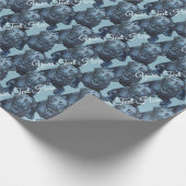 Cadeau Papier de récupération Labrador Black Lab Wrapper (Coin)