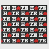 CADEAU PAPIER DE RÉSERVATION DE HAINE (Plat)