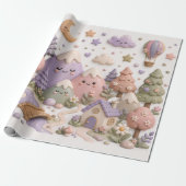 Cadeau Papier de soie fantaisiste (Déroulé)