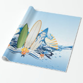 Cadeau Papier de surf 2 enveloppement (Déroulé)