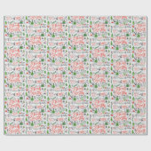 Cadeau Papier de tissus de Noël (Plat)