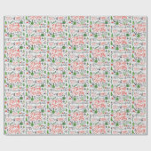 Cadeau Papier de tissus de Noël (Plat)