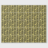 Cadeau Papier de verre, outil de menuisier (Plat)