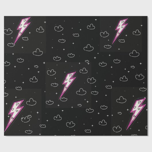 Cadeau Papier d'éclair (Plat)