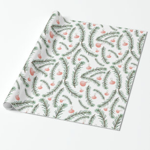Cadeau Papier décoratif à écorce d'aiguilles de Noël
