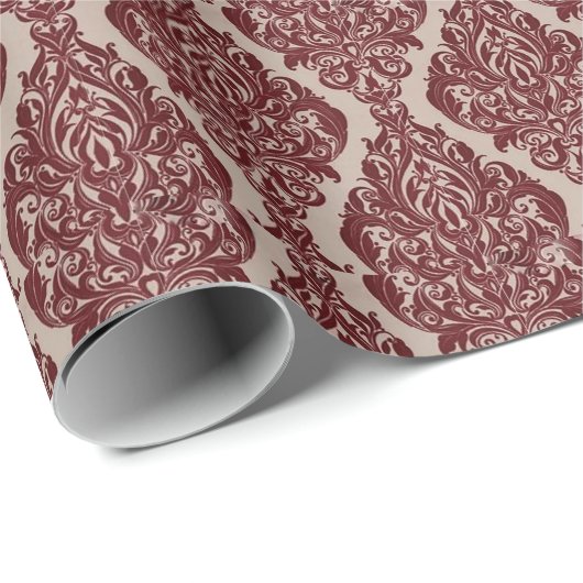 Cadeau Papier décoratif Motif (Coin rond)