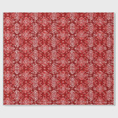 Cadeau Papier décoratif Motif rouge (Plat)
