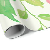 Cadeau Papier d'écorce rose pastel (Coin rond)