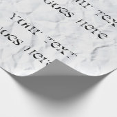 Cadeau Papier découpé avec votre texte dégradé (Coin)