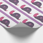 Cadeau Papier d'écouvillonnage pour escargots roses (Coin)