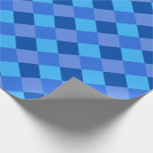 Cadeau Papier d'écrêtage bleu (Coin)