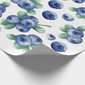 Cadeau papier d'écrêtage de bleuets (Coin)