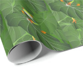 Cadeau Papier d'écrêtage de grenouilles (Coin rond)