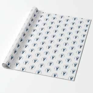 Cadeau Papier d'écrêtage immobilier BLRE Blue Lobster