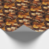 Cadeau Papier d'écureuil couchant (Coin)