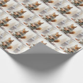 Cadeau Papier d'écureuil de Noël (Coin)