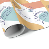 Cadeau Papier d'emballage (Coin rond)