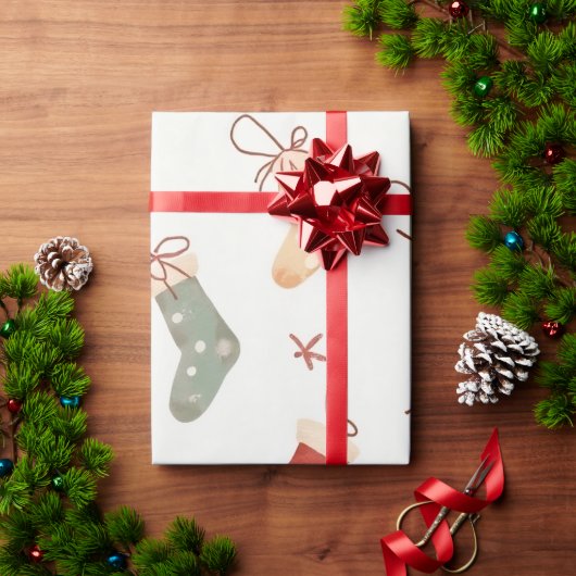 Cadeau Papier d'emballage (Cadeau de vacances)