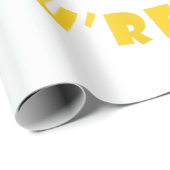 Cadeau Papier d'emballage (Coin rond)