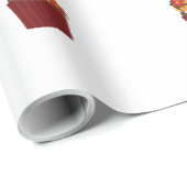 Cadeau papier d'emballage (Coin rond)