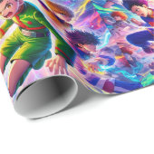 Cadeau Papier d'emballage (Coin rond)