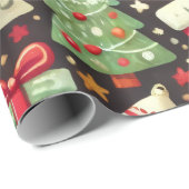 Cadeau Papier d'emballage (Coin rond)