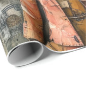 Cadeau Papier d'emballage (Coin rond)