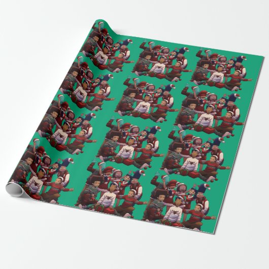 Cadeau Papier d'emballage (Déroulé)