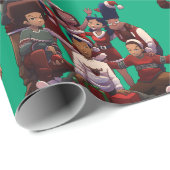 Cadeau Papier d'emballage (Coin rond)