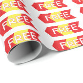 Cadeau papier d'emballage (Coin rond)