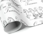 Cadeau Papier d'emballage (Coin rond)