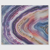 Cadeau Papier d'emballage 3 D Agate (Plat)