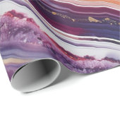 Cadeau Papier d'emballage 3 D Agate (Coin rond)